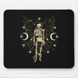 Fairy Grunge Fairycore Aesthetic Butterfly Skeleto Mouse Pad