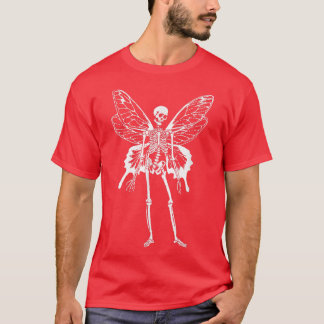 Fairy Grunge Skeleton Angel Cottagecore Fairycore T-Shirt
