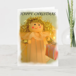 Fairy, Happy Christmas Card, Holiday Card