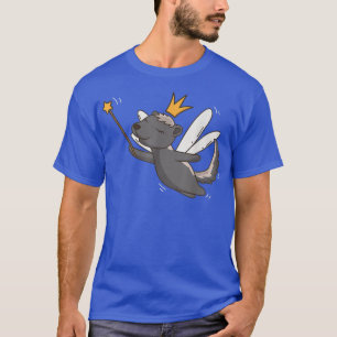 Fairy Honey Badger Wildlife Honey Badger Fairy Lov T-Shirt