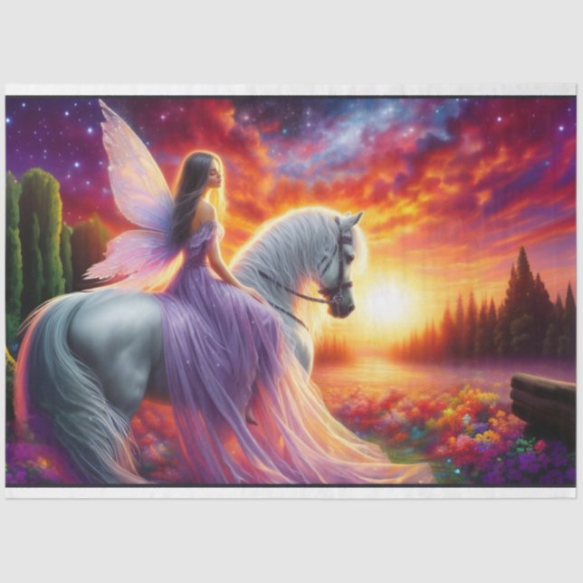 Fairy Horse Tissue Paper (Front)