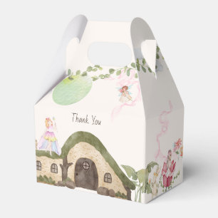 Fairy house birthday party  favour box