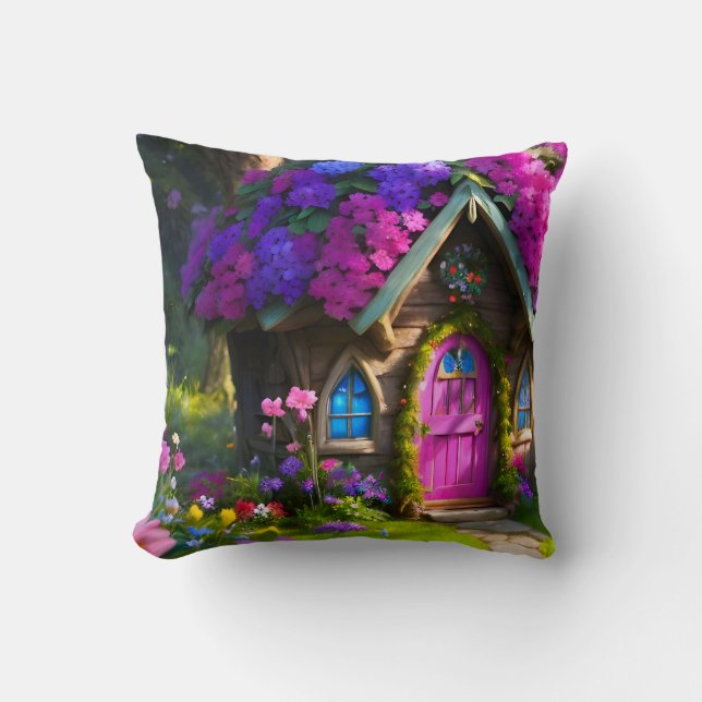 Fairy House Cushion (Front)