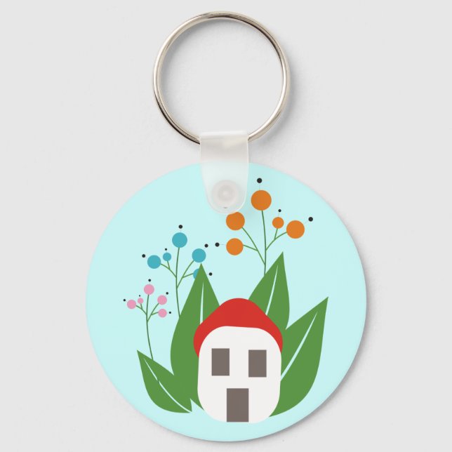 Fairy House Key Ring (Front)
