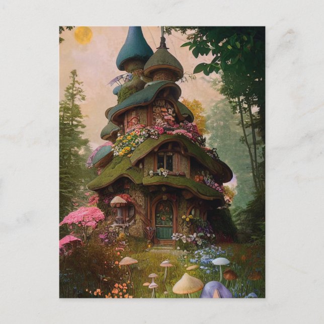 Fairy house postcard (Front)