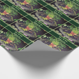 Fairy In Flower Garden Personalised Wrapping Paper