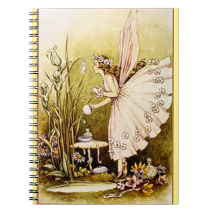 Fairy In Flowering Homestead Notebook/Journal Notebook