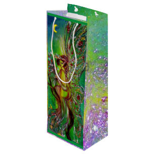 FAIRY IN GREEN WINE GIFT BAG