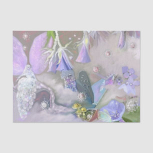Fairy in her small world tissue paper