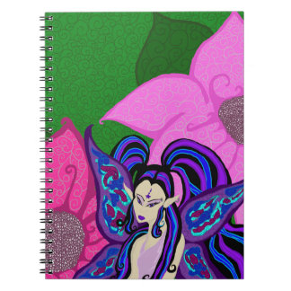 Fairy In The Flowers Notebook