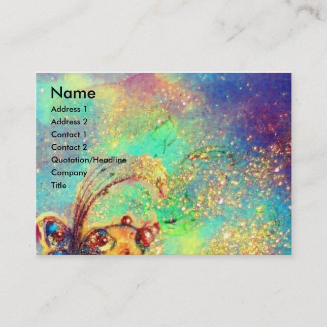 FAIRY IN THE NIGHT BUSINESS CARD (Front)