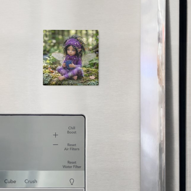 Fairy In The Purple Magnet (In Situ (Fridge))