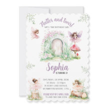 Fairy Invitation Template