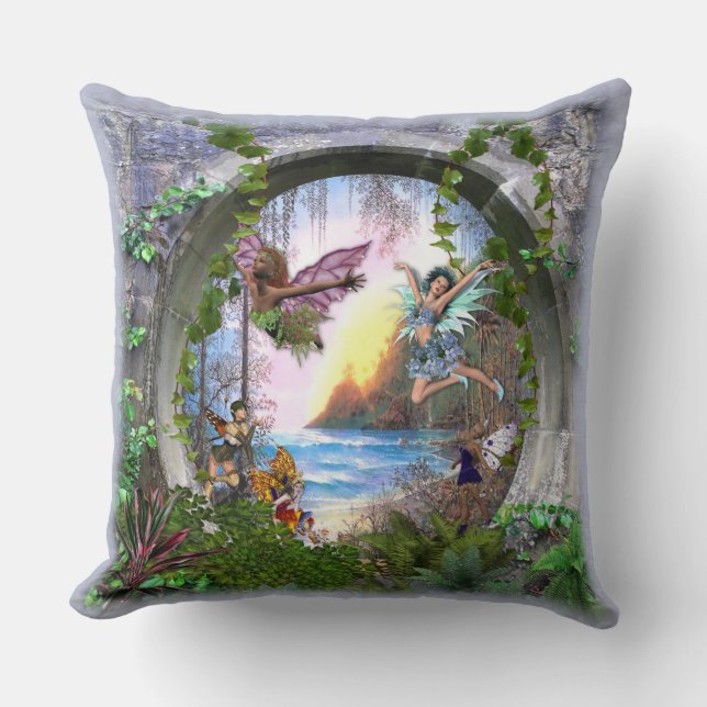 Fairy kingdom cushion (Front)