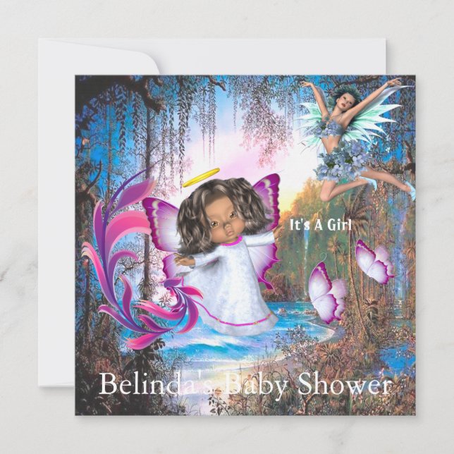 Fairy Kingdom forest dreamland fantasy Card (Front)