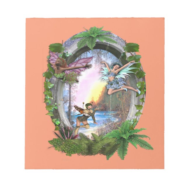 Fairy Kingdom Notepad (Front)