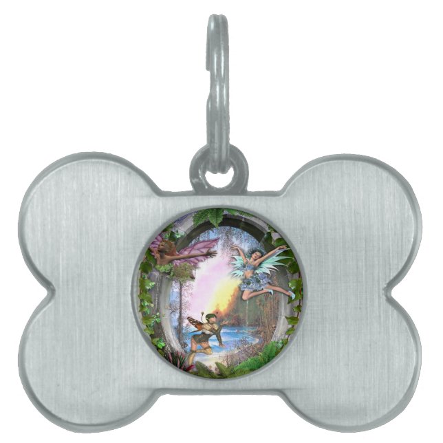 Fairy Kingdom Pet Tag (Front)