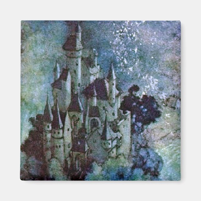 Fairy Land Castle by Edmund Dulac Magnet (Front)