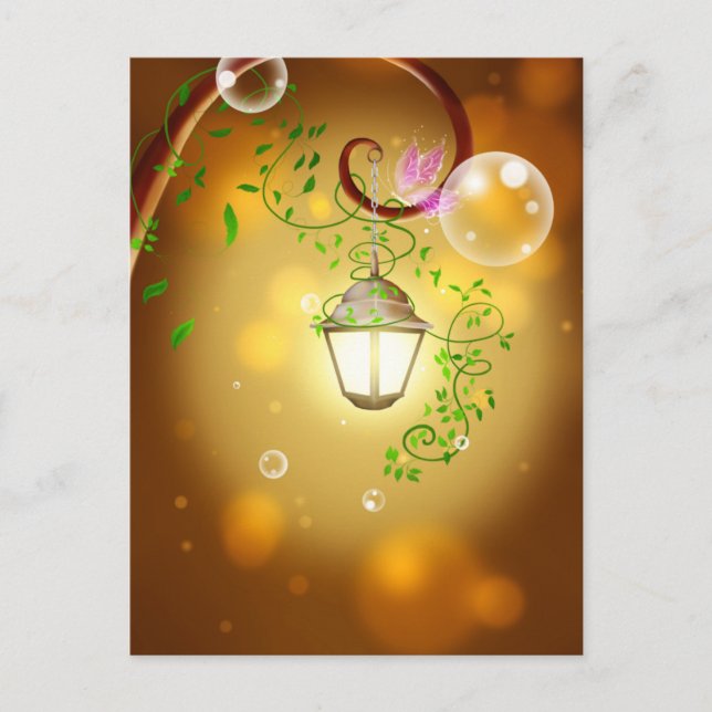 Fairy Lantern Postcard (Front)