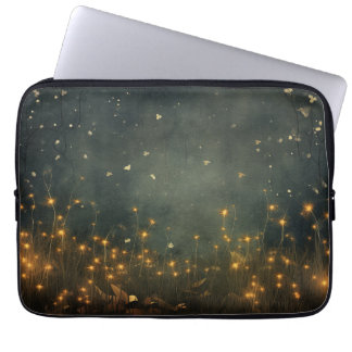 Fairy Lights, Butterflies, Sparkling Laptop Sleeve