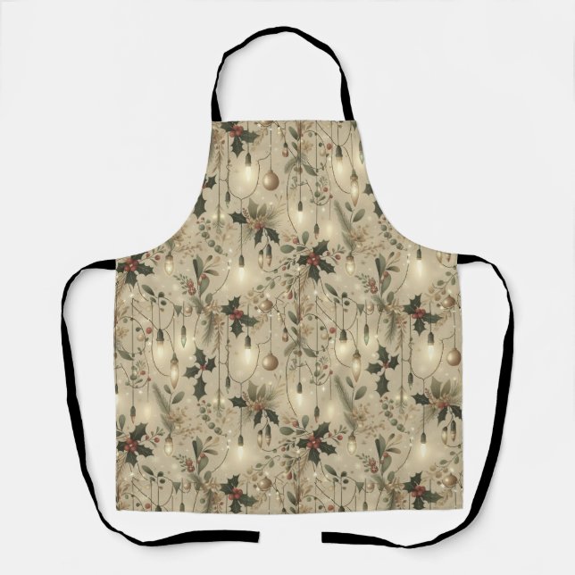 Fairy Lights, Forest Bright Apron (Front)