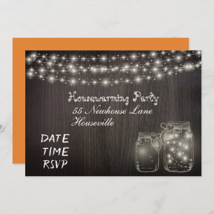 Fairy Lights housewarming Party Invitation