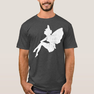 Fairy Lovers Funny Fairies Goth Aesthetics Grunge  T-Shirt