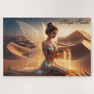 Fairy magic dream desert elegant sun fantasy jigsaw puzzle