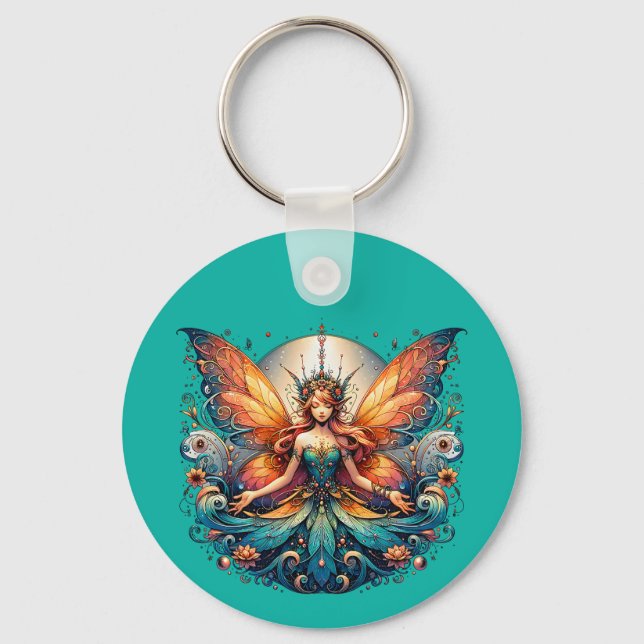 Fairy Magic, Magical Fantasy Vibe Key Ring (Front)