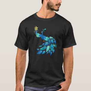 Fairy Magical Peacock Cute Birds Animal Graphic T-Shirt