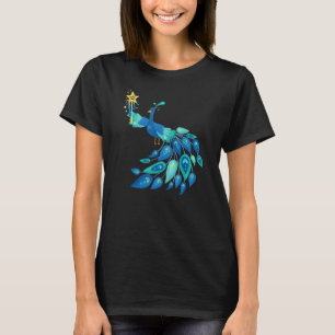 Fairy Magical Peacock Cute Birds Animal Graphic T-Shirt