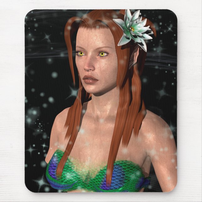 Fairy Mermaid Mouse Pad (Front)