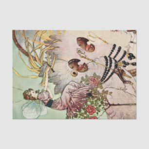 “Fairy Mirror” by Charles Folkard Tissue Paper