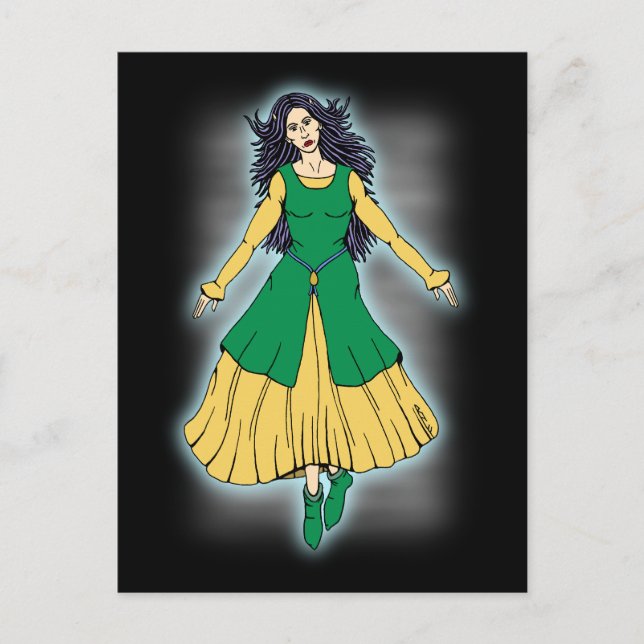 Fairy Mistress Leanan Sidhe Postcard (Front)
