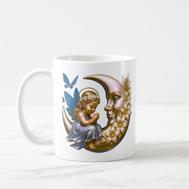 Fairy Moon Dream Coffee Mug (Left)
