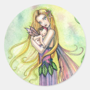 Fairy Mother and Baby Stickers