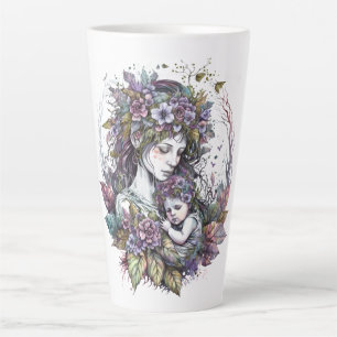 Fairy Mother and Child Latte Mug