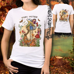 Fairy Mother Enchanted Autumn Baby Shower Tri-Blend Shirt