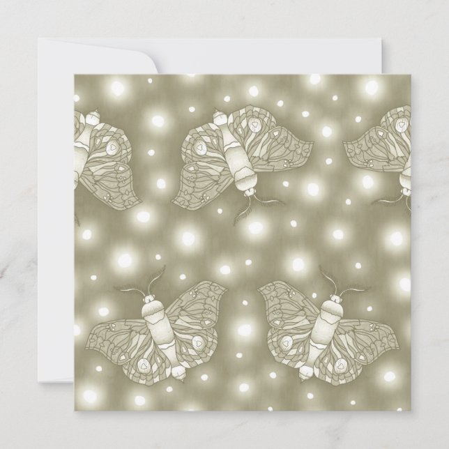 Fairy Moths Save The Date (Front)