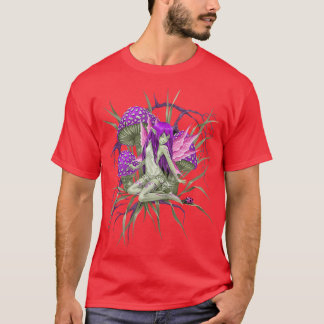 Fairy Mushroom Boyfriend Fairies Aesthetic T-Shirt