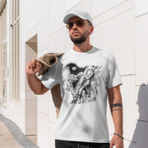 Fairy Music Dark Art Nouveau   T-Shirt