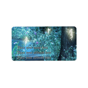 fairy night address lables label