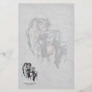 Fairy Of Darkness Stationery