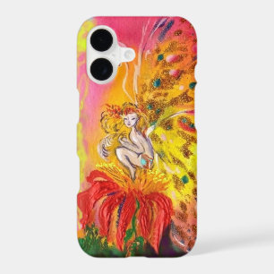 FAIRY OF DAWN ON RED FLOWER Fantasy