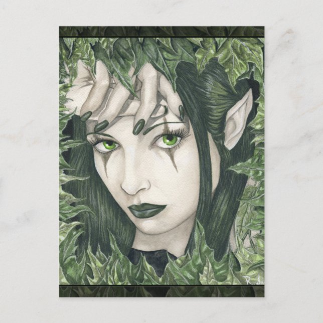 Fairy of the Dark Forest postcard (Front)