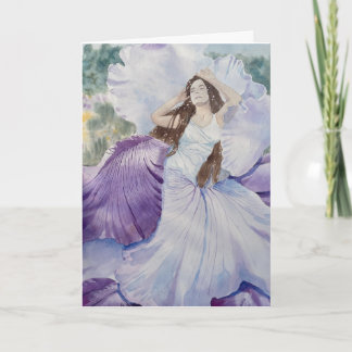 Fairy of the Irises Card