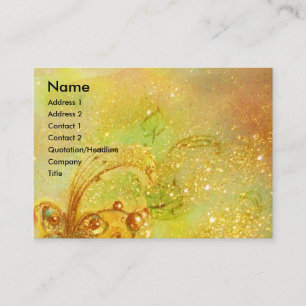 FAIRY OF THE RED FLOWERS / Magic Butterfly Plant Business Card