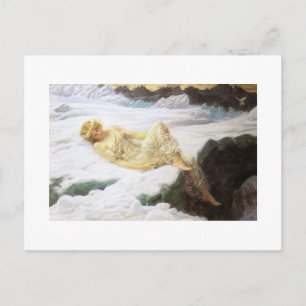 Fairy on Snowy Mountaintop Postcard