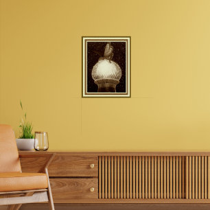 "Fairy on the Dome" by Fidus 16 x 20 poster