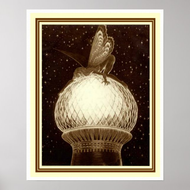 "Fairy on the Dome" by Fidus 16 x 20 poster (Front)